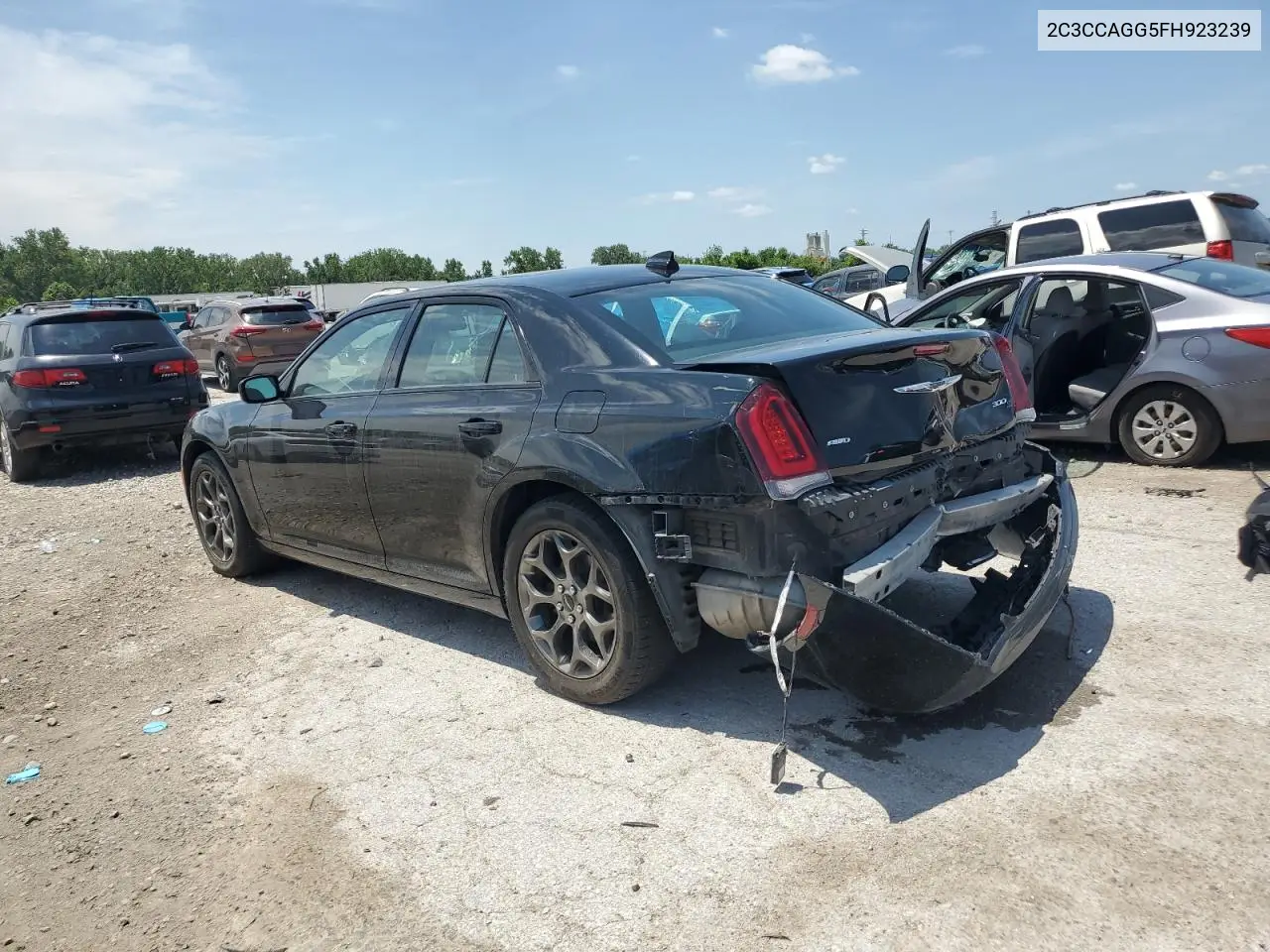 2015 Chrysler 300 S VIN: 2C3CCAGG5FH923239 Lot: 62817015