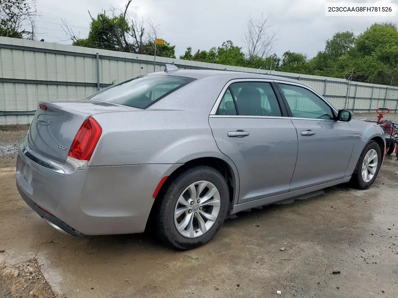2015 Chrysler 300 Limited VIN: 2C3CCAAG8FH781526 Lot: 62896245