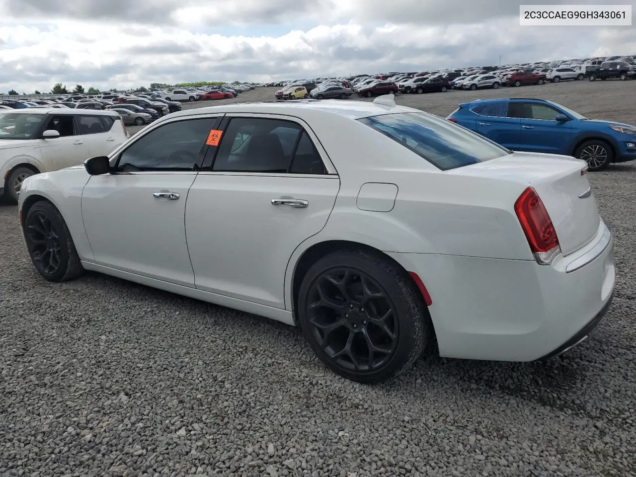 2016 Chrysler 300C VIN: 2C3CCAEG9GH343061 Lot: 55858415