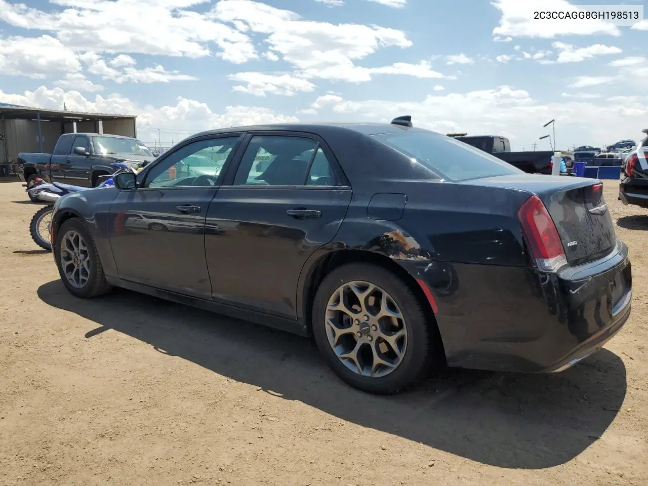 2016 Chrysler 300 S VIN: 2C3CCAGG8GH198513 Lot: 61245475