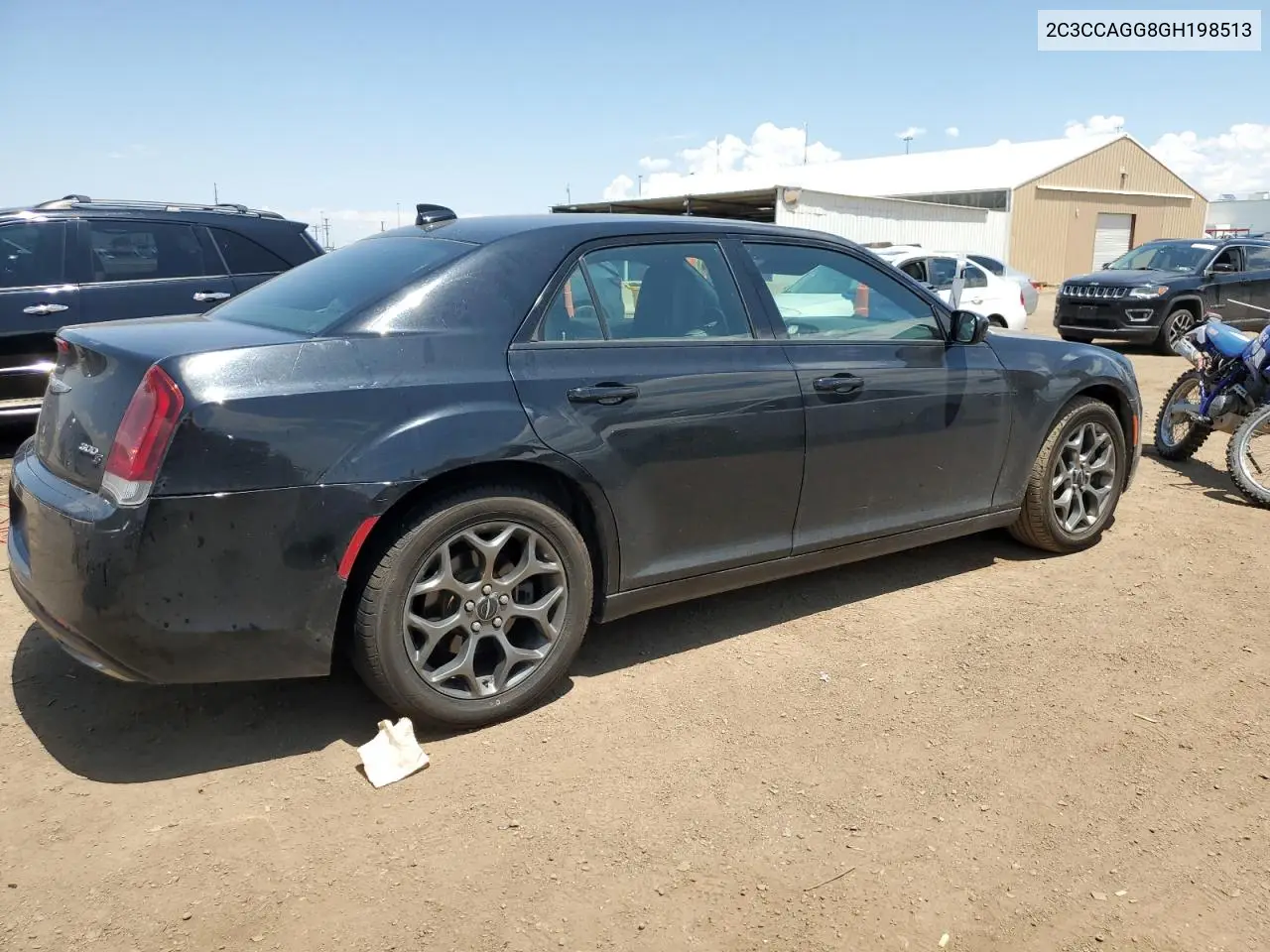 2016 Chrysler 300 S VIN: 2C3CCAGG8GH198513 Lot: 61245475
