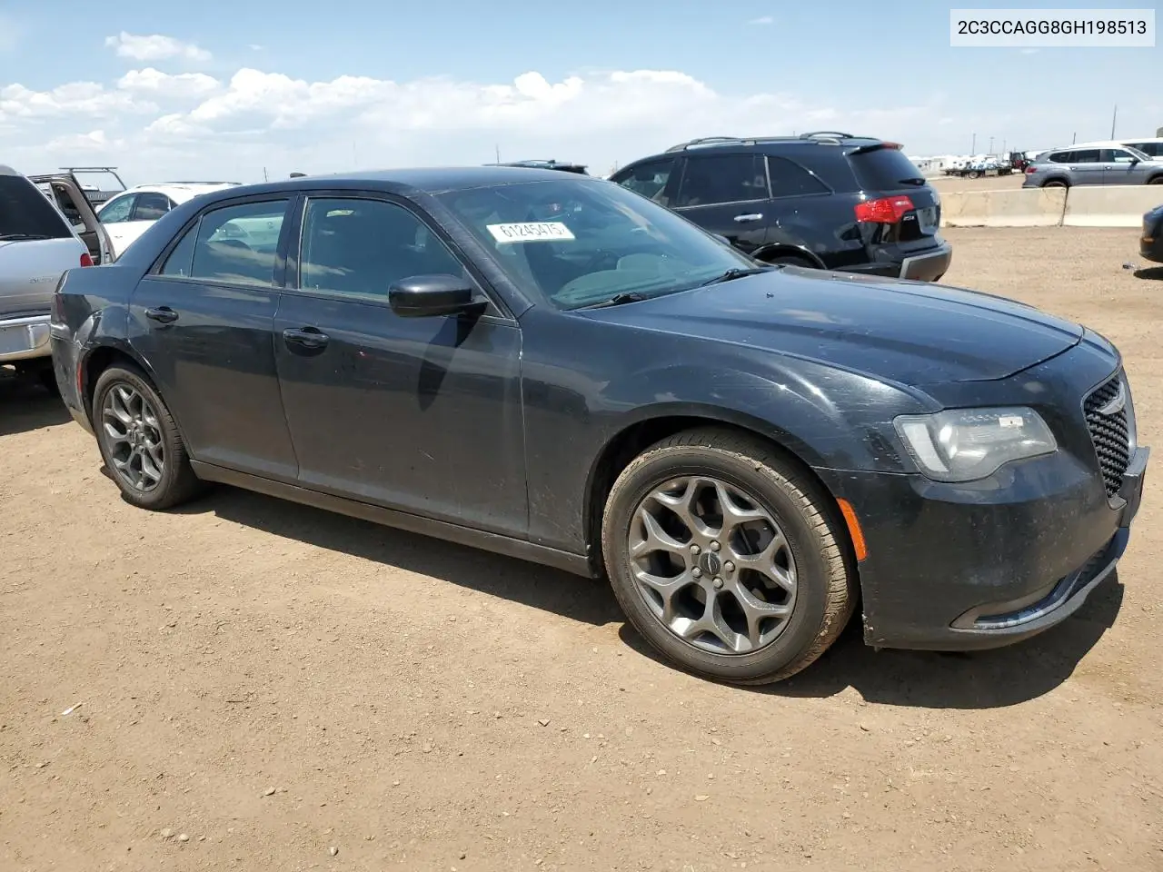 2016 Chrysler 300 S VIN: 2C3CCAGG8GH198513 Lot: 61245475