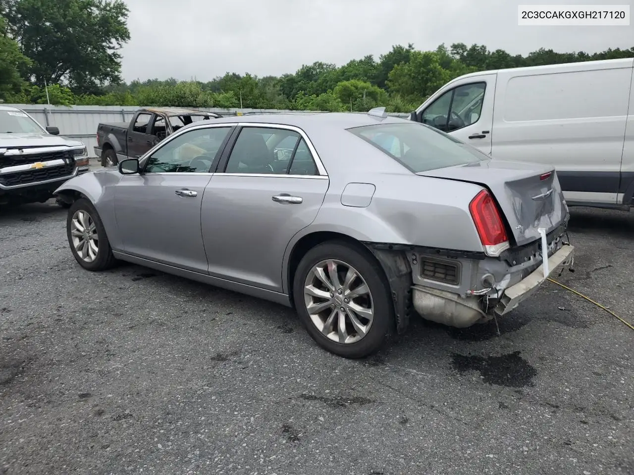 2016 Chrysler 300C VIN: 2C3CCAKGXGH217120 Lot: 62808665