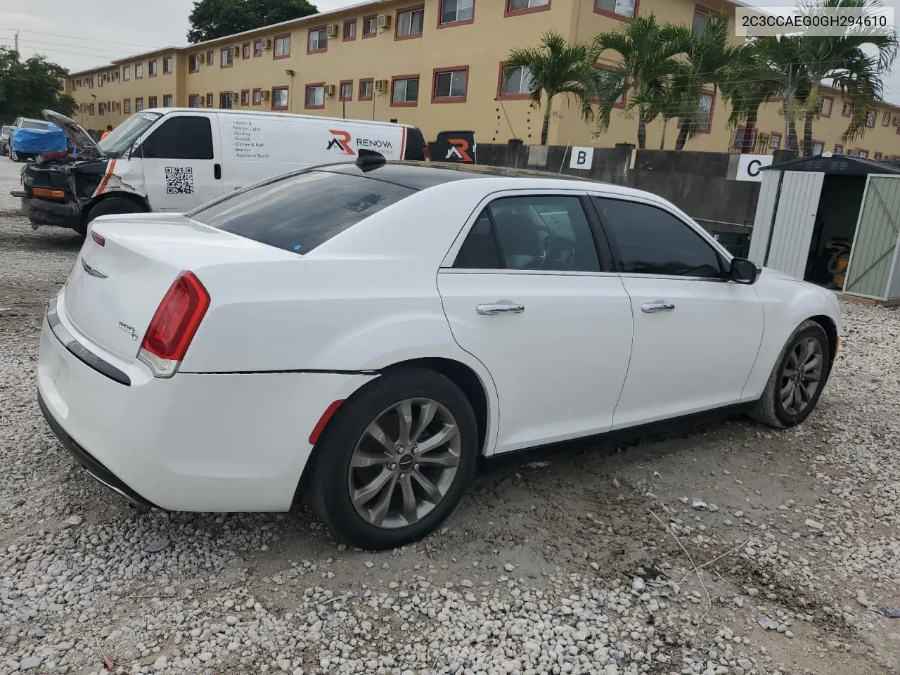 2016 Chrysler 300C VIN: 2C3CCAEG0GH294610 Lot: 62855235