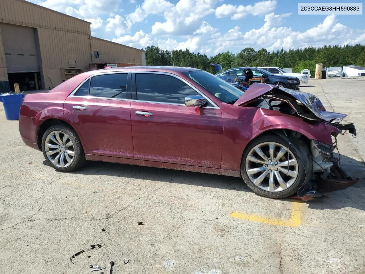 2017 Chrysler 300C VIN: 2C3CCAEG8HH590833 Lot: 56763485