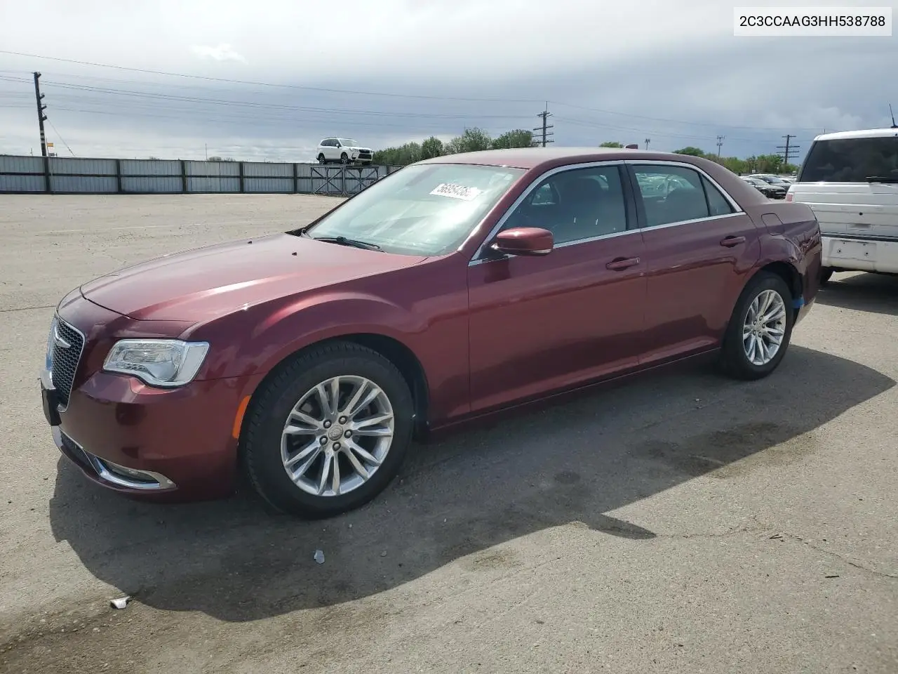 2017 Chrysler 300 Limited VIN: 2C3CCAAG3HH538788 Lot: 56954565