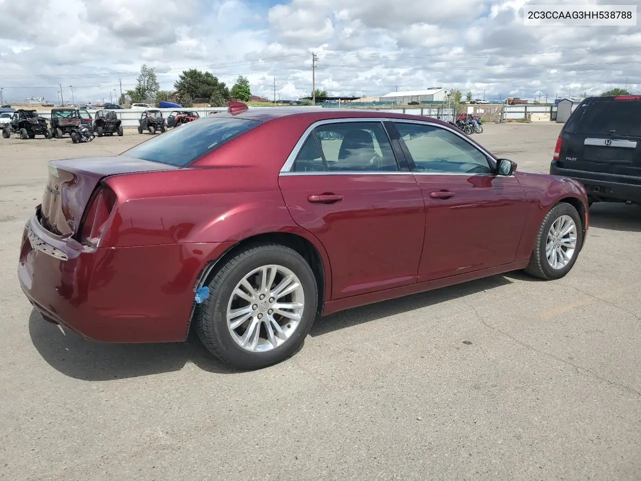 2017 Chrysler 300 Limited VIN: 2C3CCAAG3HH538788 Lot: 56954565