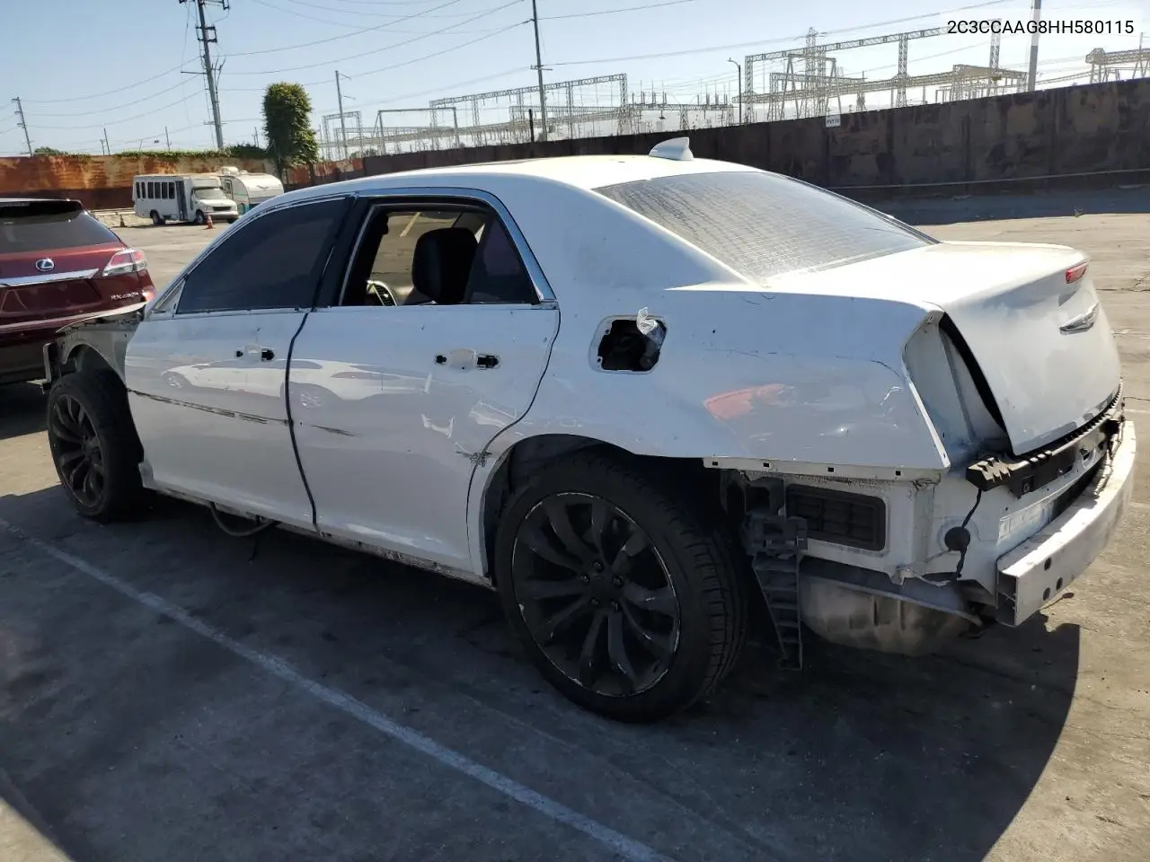 2017 Chrysler 300 Limited VIN: 2C3CCAAG8HH580115 Lot: 60335805