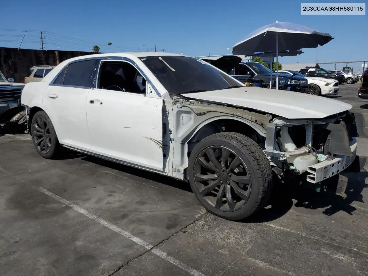 2017 Chrysler 300 Limited VIN: 2C3CCAAG8HH580115 Lot: 60335805