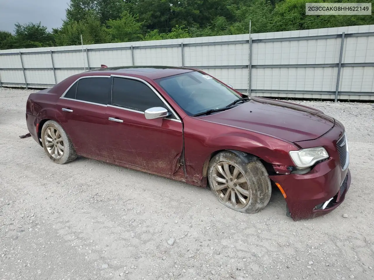 2017 Chrysler 300C VIN: 2C3CCAKG8HH622149 Lot: 62406135