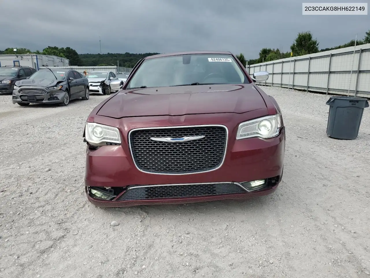 2017 Chrysler 300C VIN: 2C3CCAKG8HH622149 Lot: 62406135