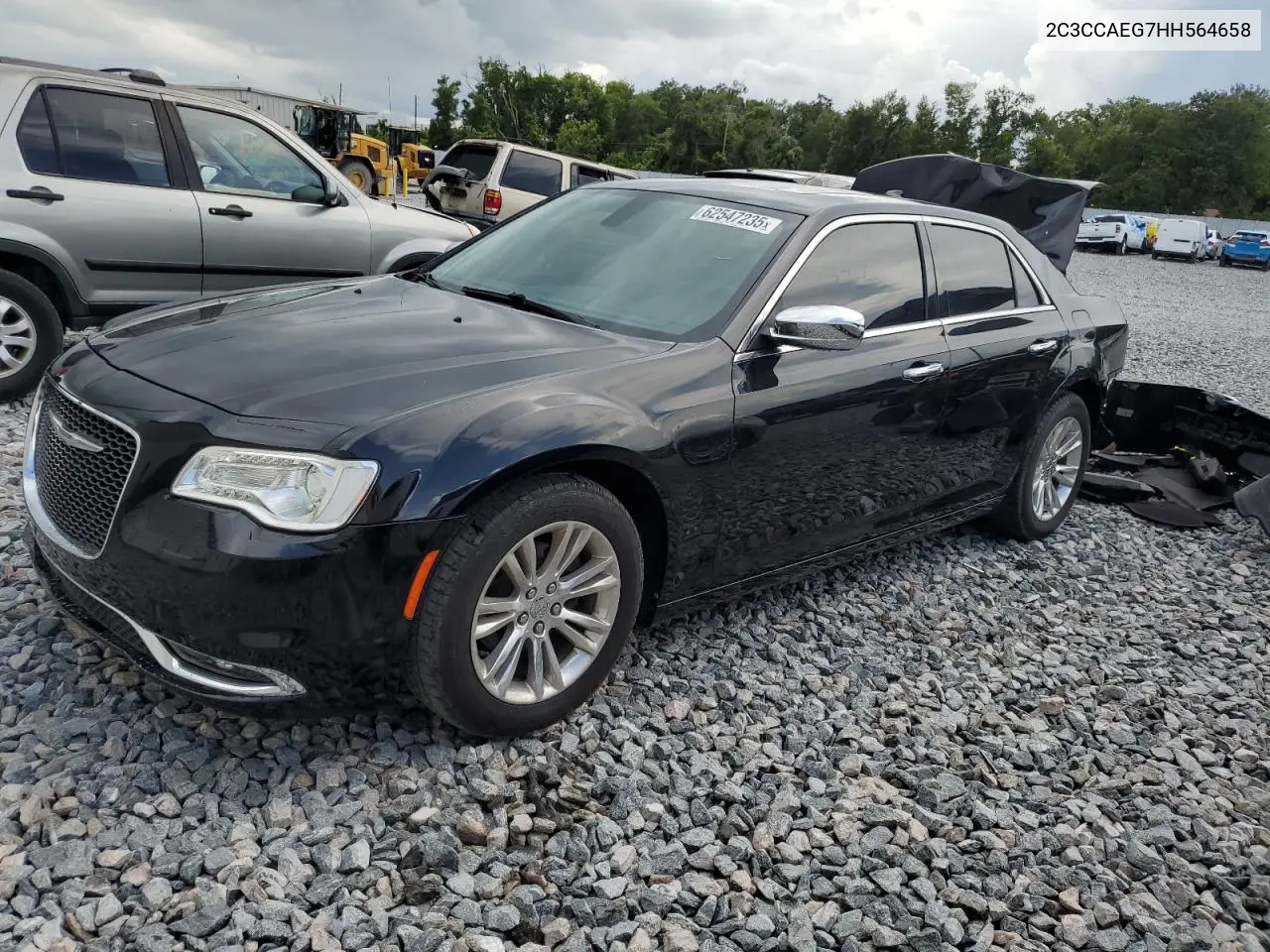 2017 Chrysler 300C VIN: 2C3CCAEG7HH564658 Lot: 62547235