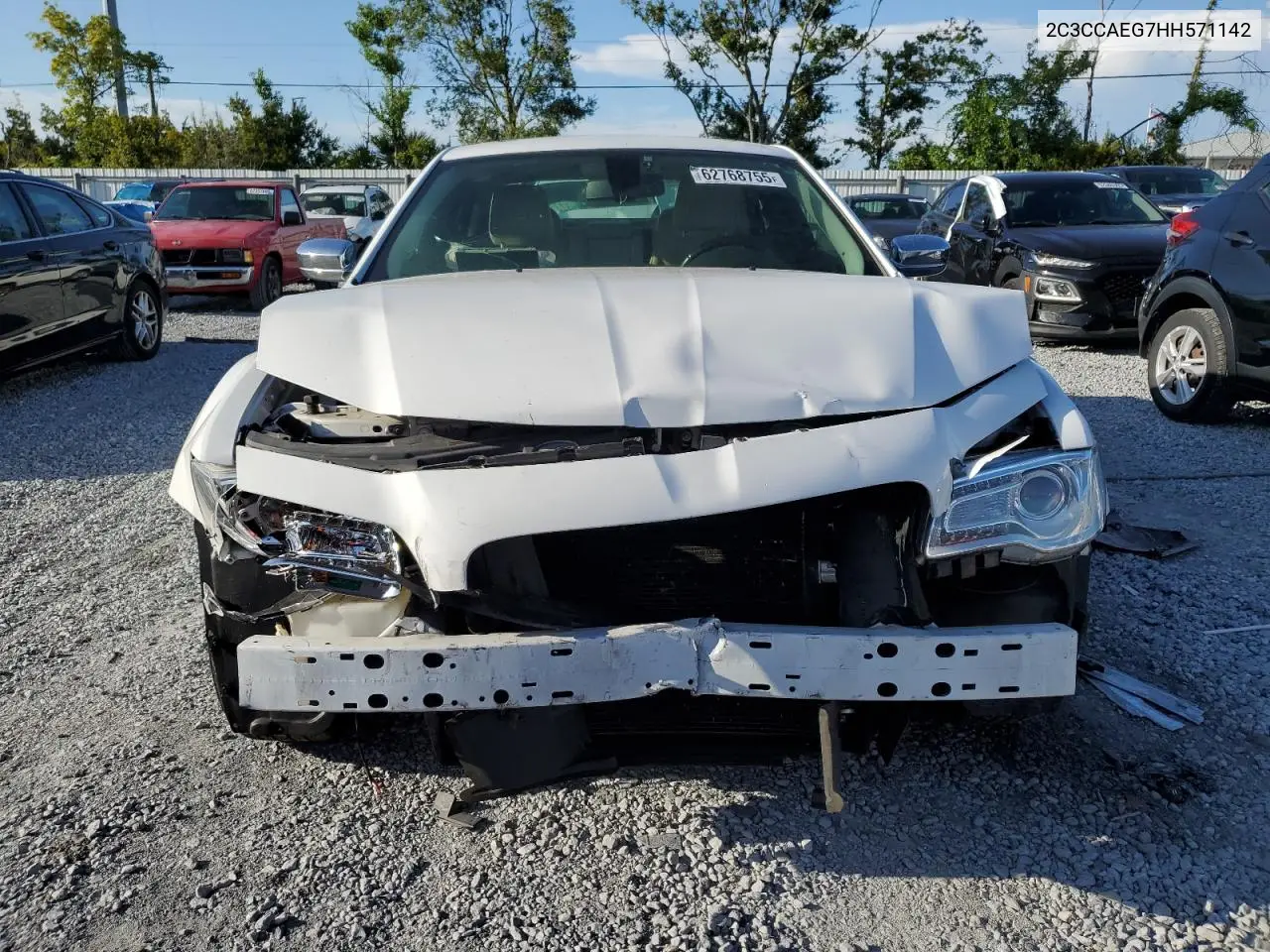2017 Chrysler 300C VIN: 2C3CCAEG7HH571142 Lot: 62768755