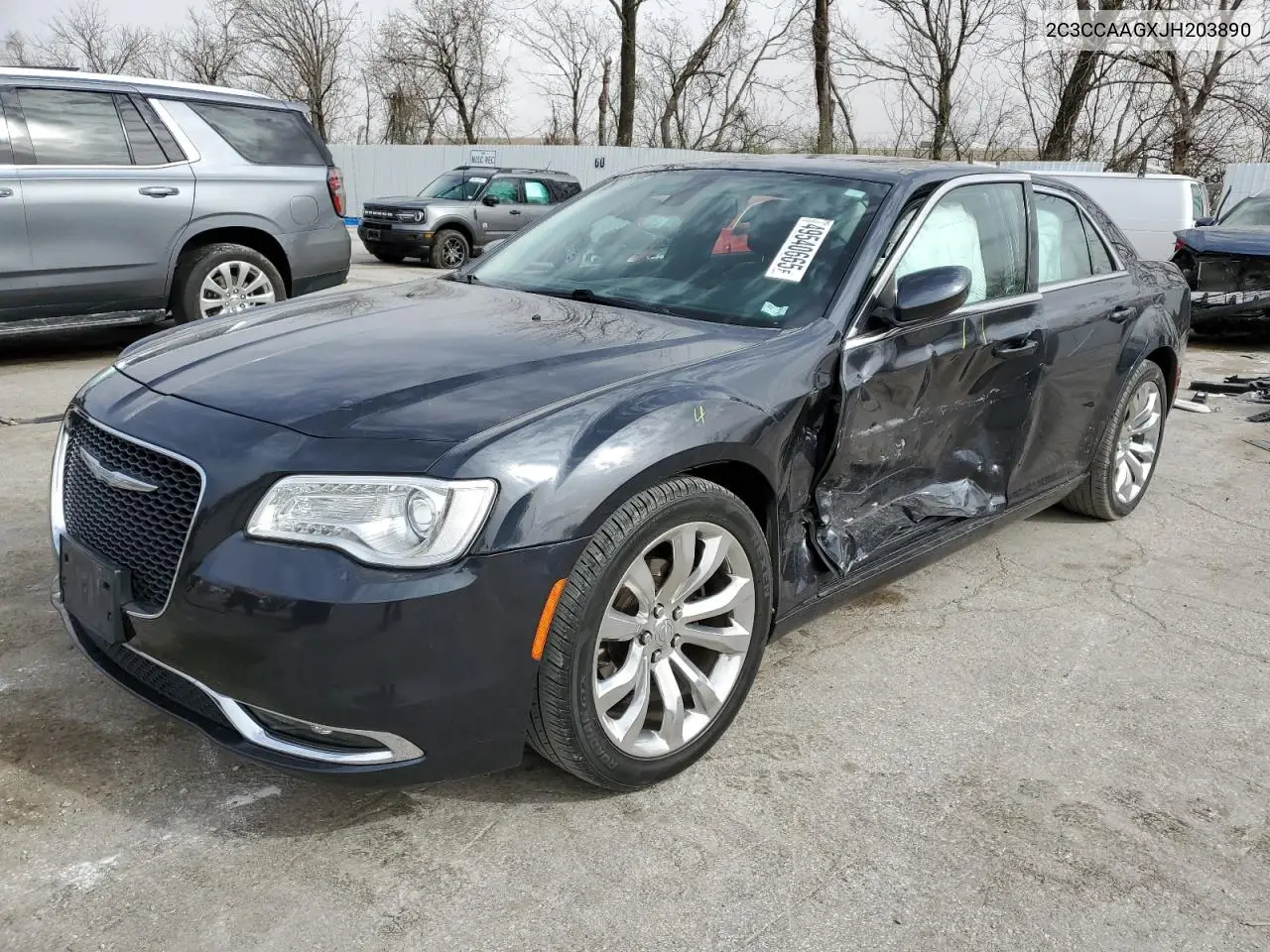 2018 Chrysler 300 Touring VIN: 2C3CCAAGXJH203890 Lot: 49540665