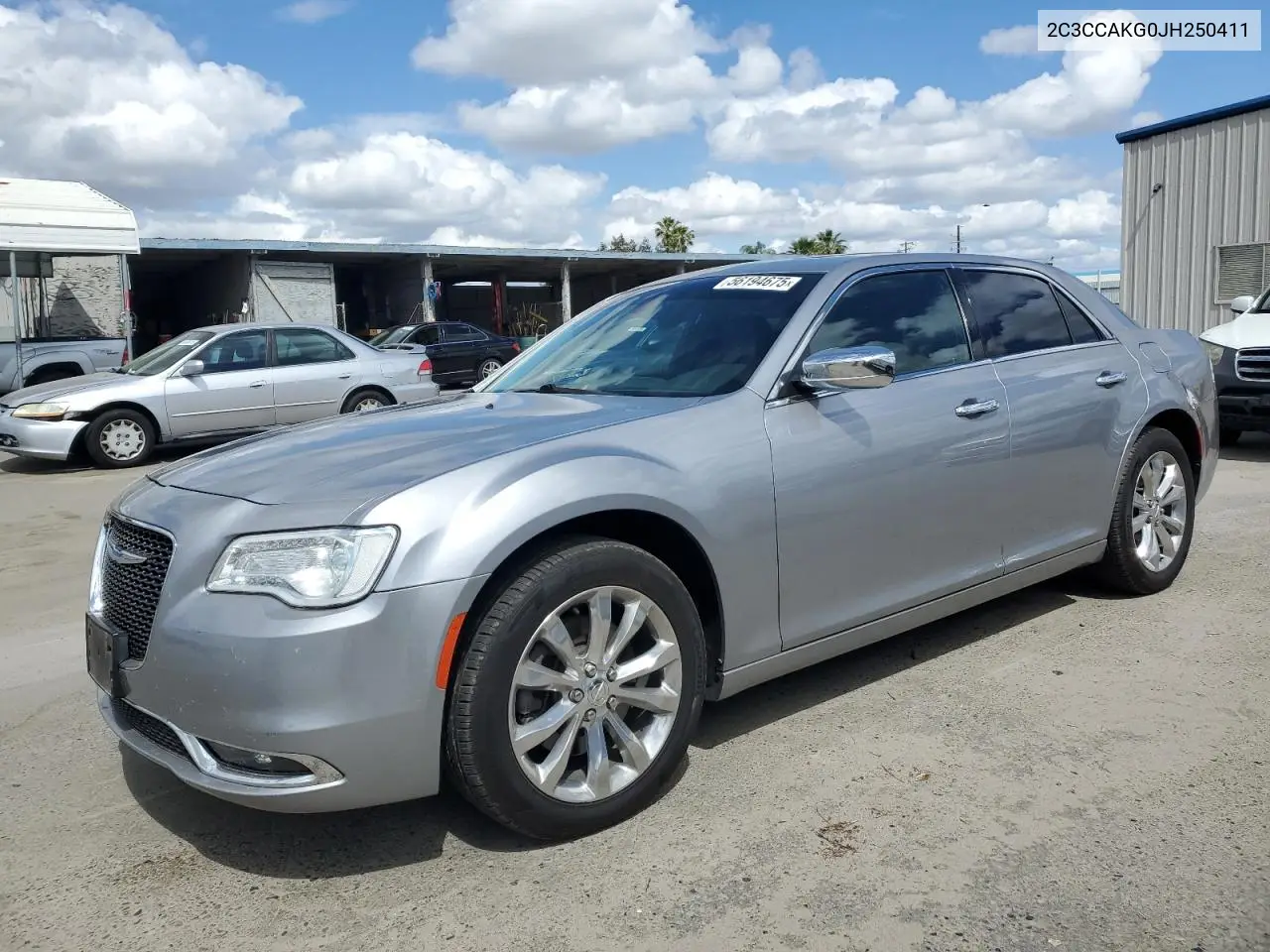 2018 Chrysler 300 Limited VIN: 2C3CCAKG0JH250411 Lot: 56194675