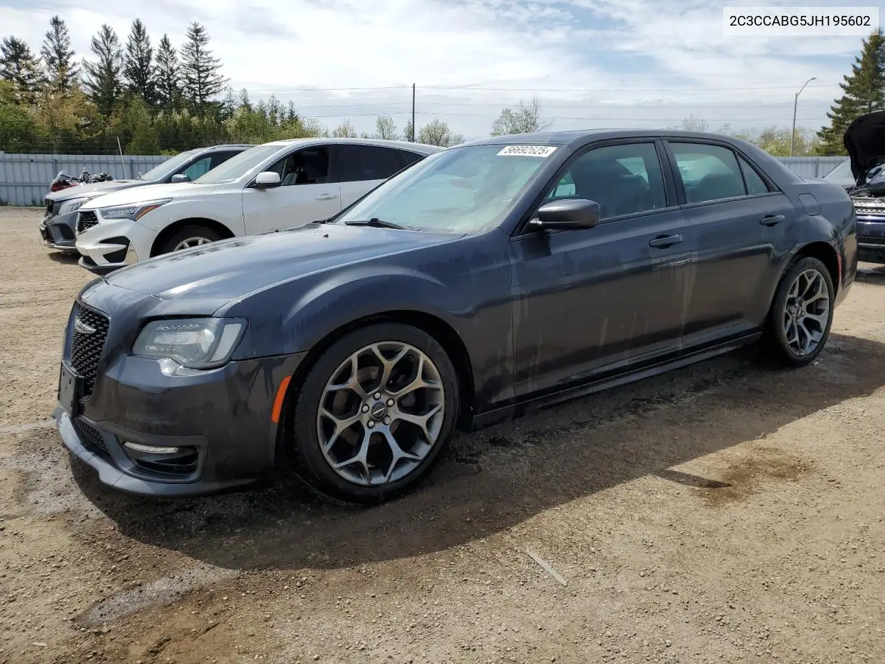 2018 Chrysler 300 S VIN: 2C3CCABG5JH195602 Lot: 56692625