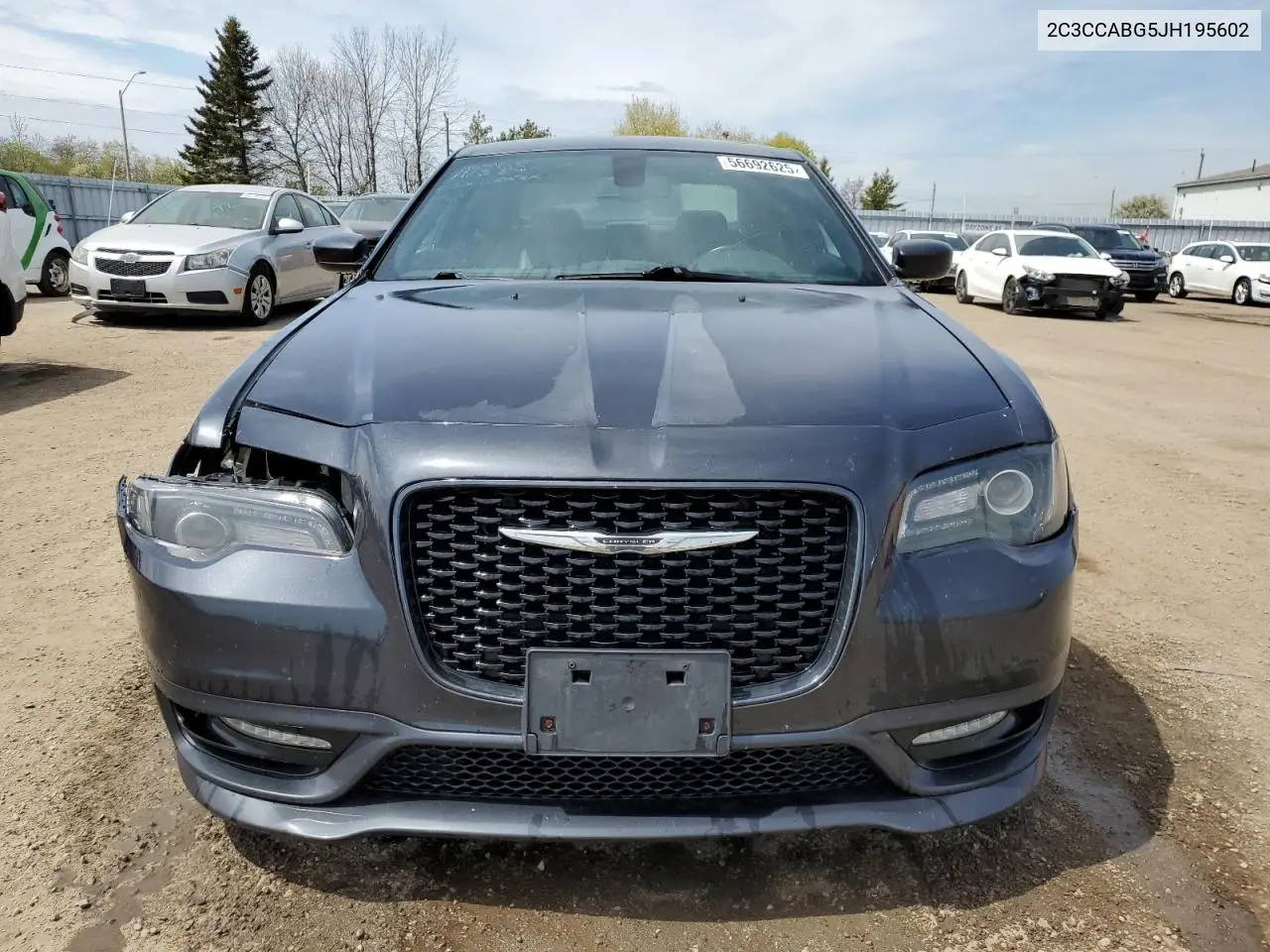 2018 Chrysler 300 S VIN: 2C3CCABG5JH195602 Lot: 56692625
