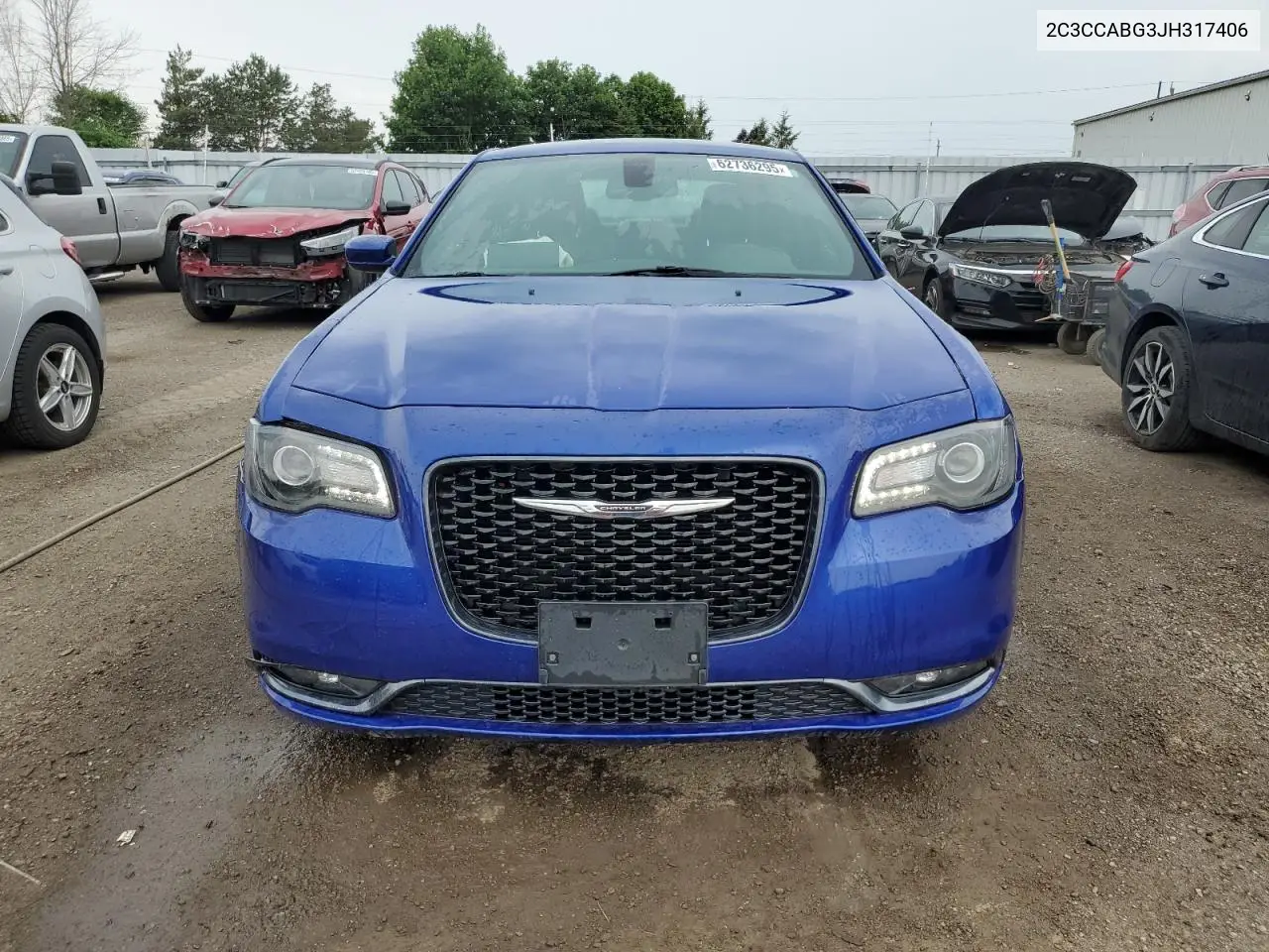 2018 Chrysler 300 S VIN: 2C3CCABG3JH317406 Lot: 62736295
