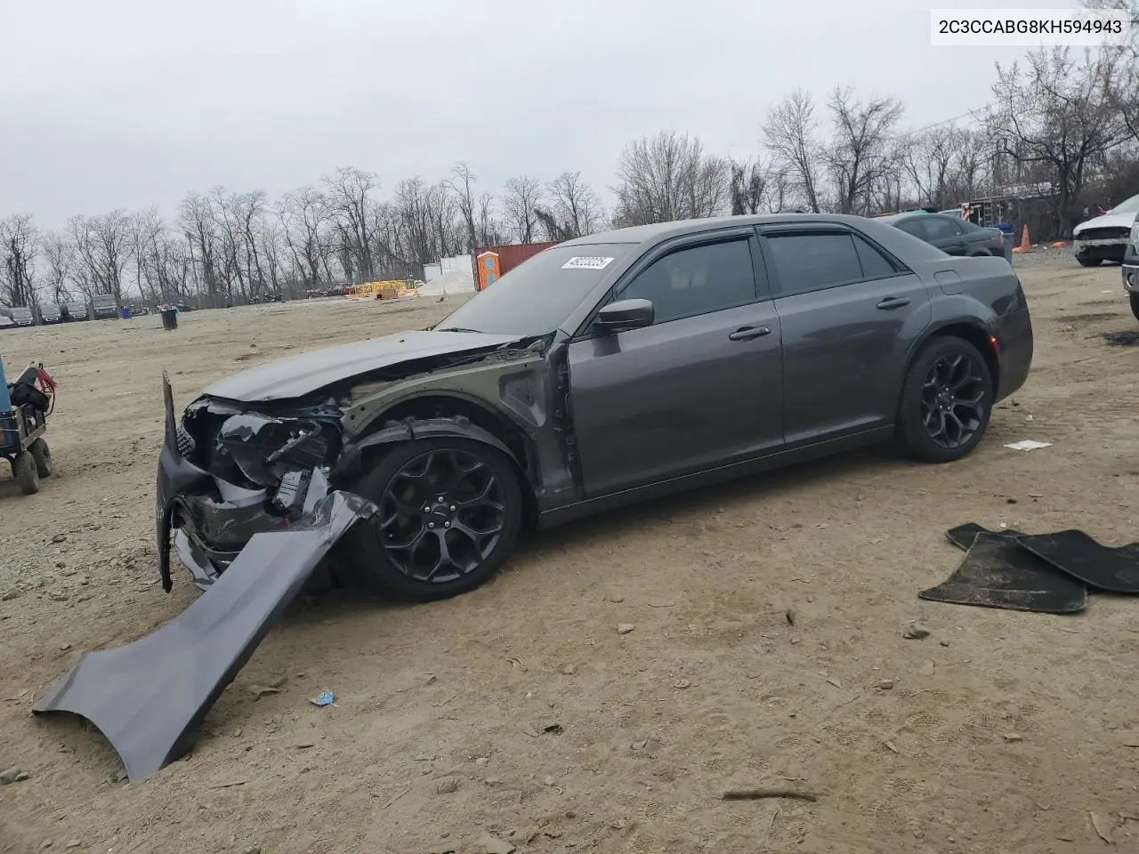 2019 Chrysler 300 S VIN: 2C3CCABG8KH594943 Lot: 49223225
