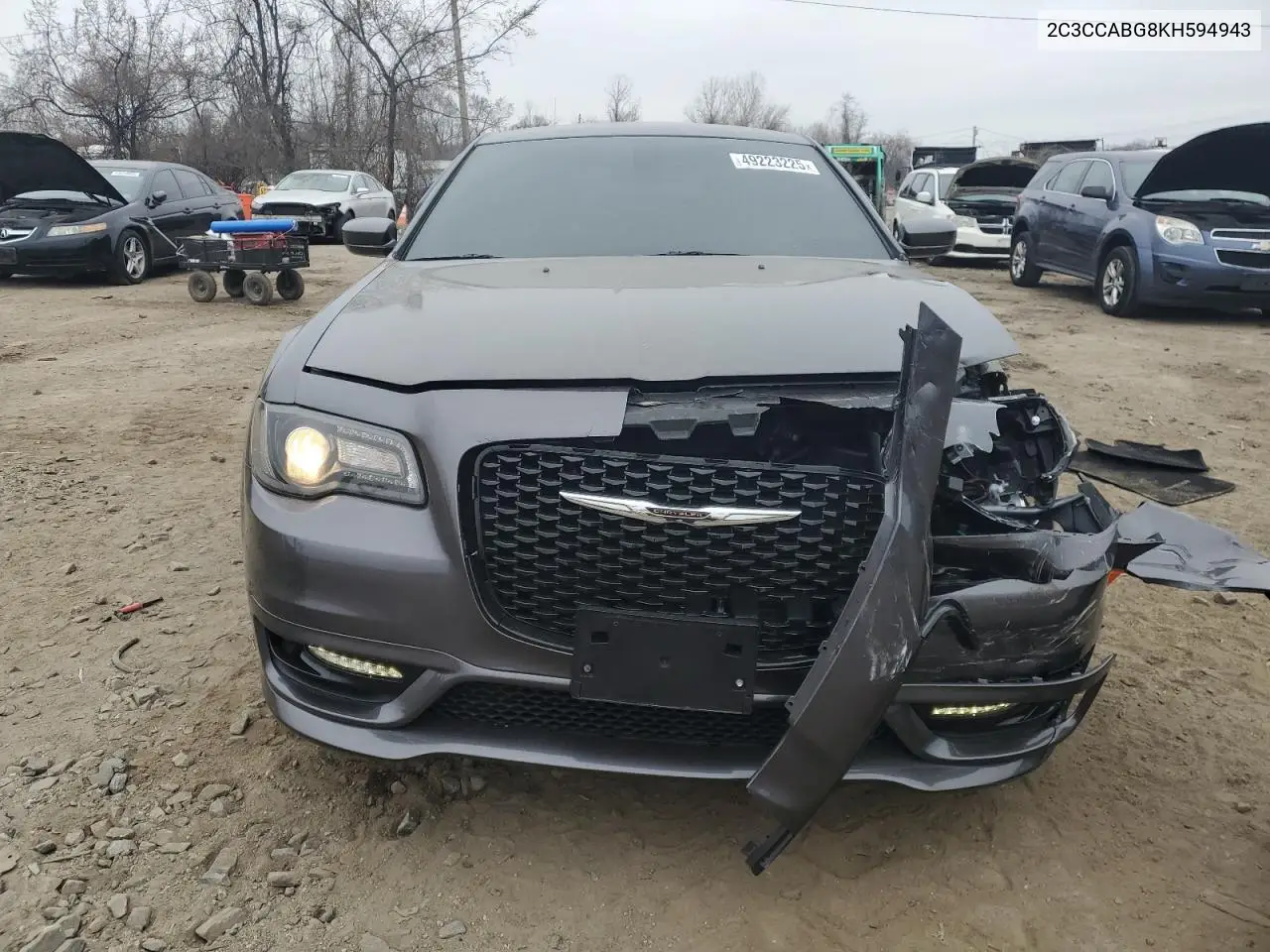 2019 Chrysler 300 S VIN: 2C3CCABG8KH594943 Lot: 49223225