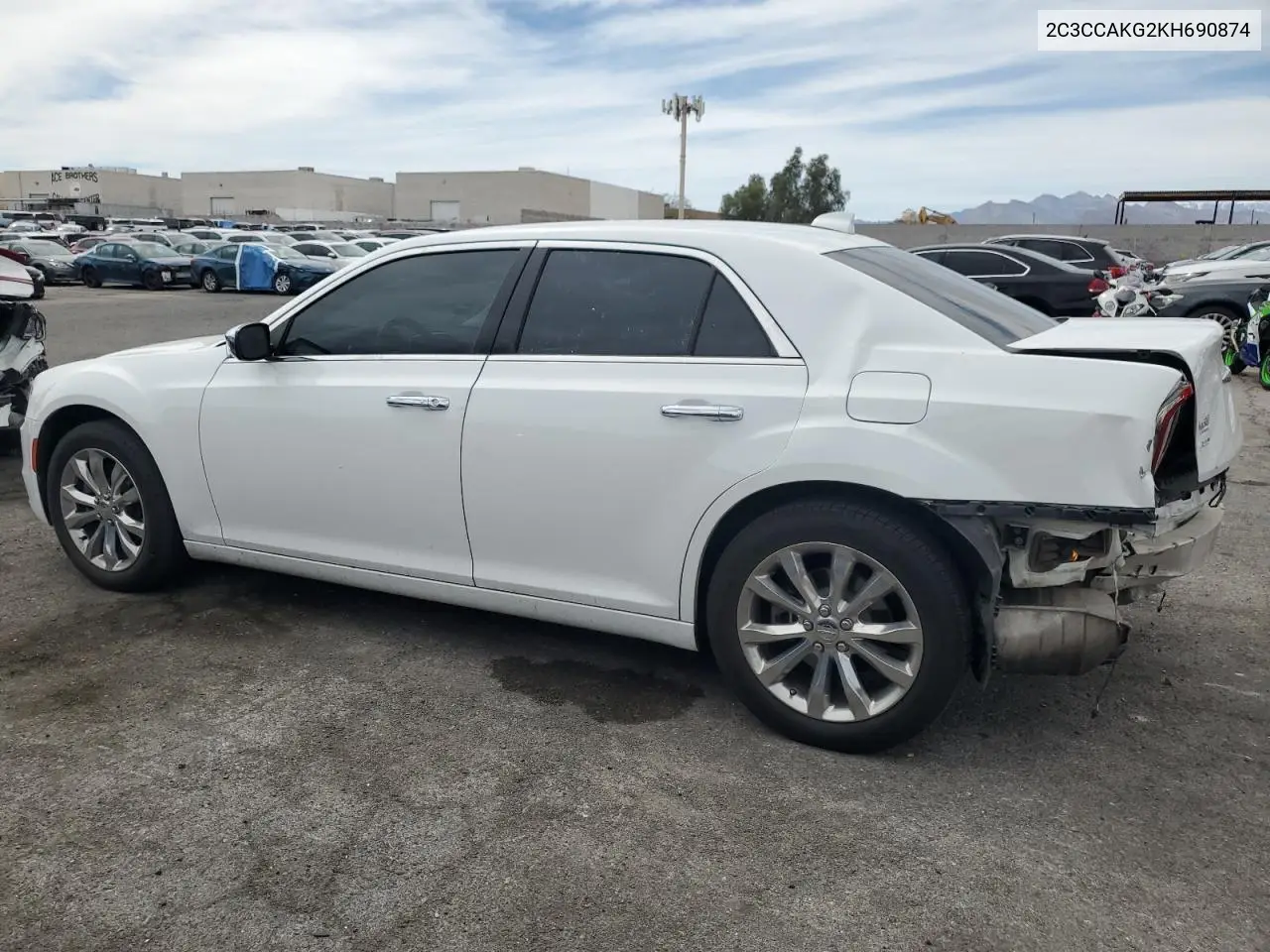 2019 Chrysler 300 Limited VIN: 2C3CCAKG2KH690874 Lot: 50826085
