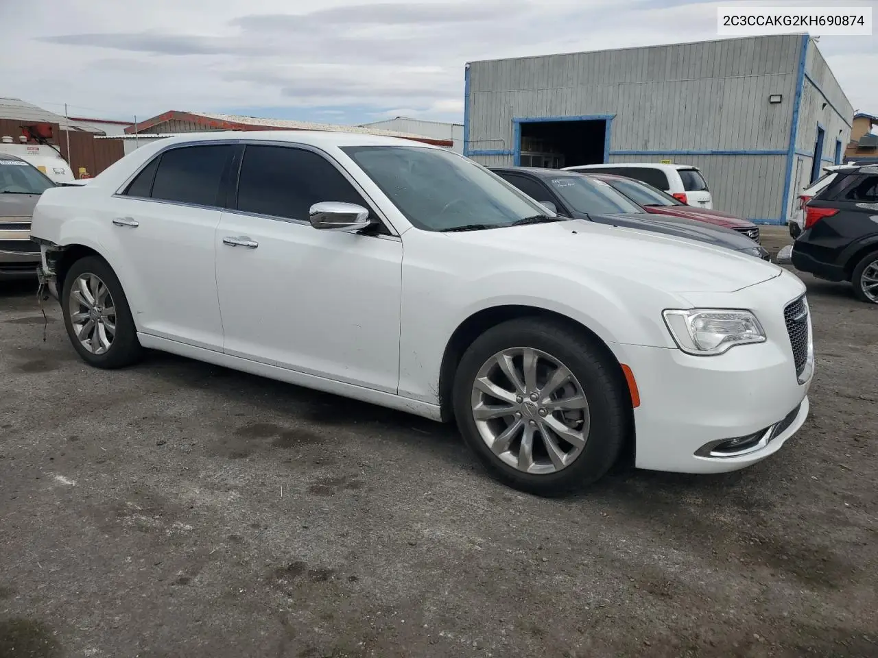 2019 Chrysler 300 Limited VIN: 2C3CCAKG2KH690874 Lot: 50826085