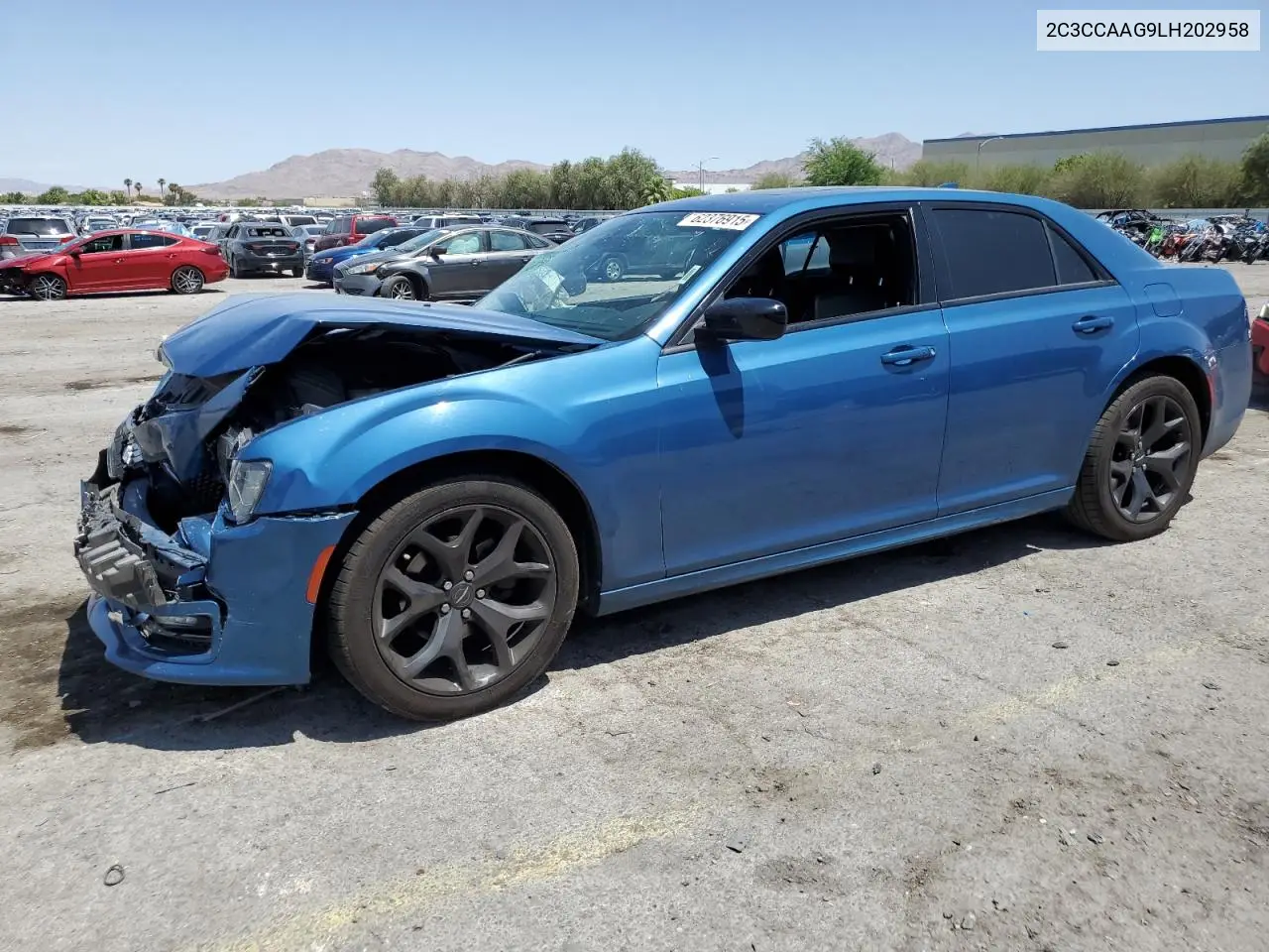 2020 Chrysler 300 Touring VIN: 2C3CCAAG9LH202958 Lot: 62376915