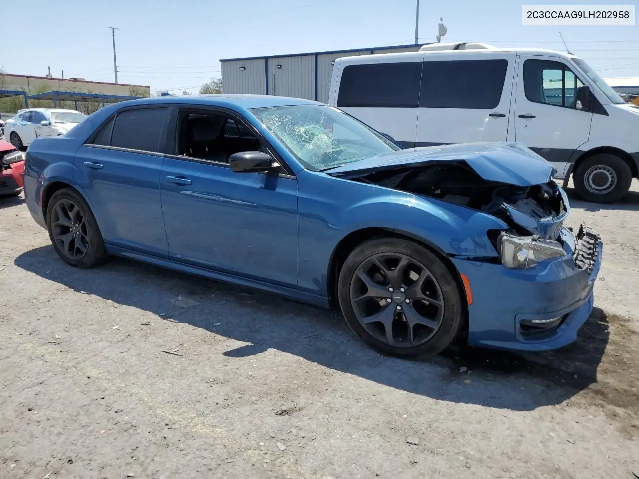 2020 Chrysler 300 Touring VIN: 2C3CCAAG9LH202958 Lot: 62376915