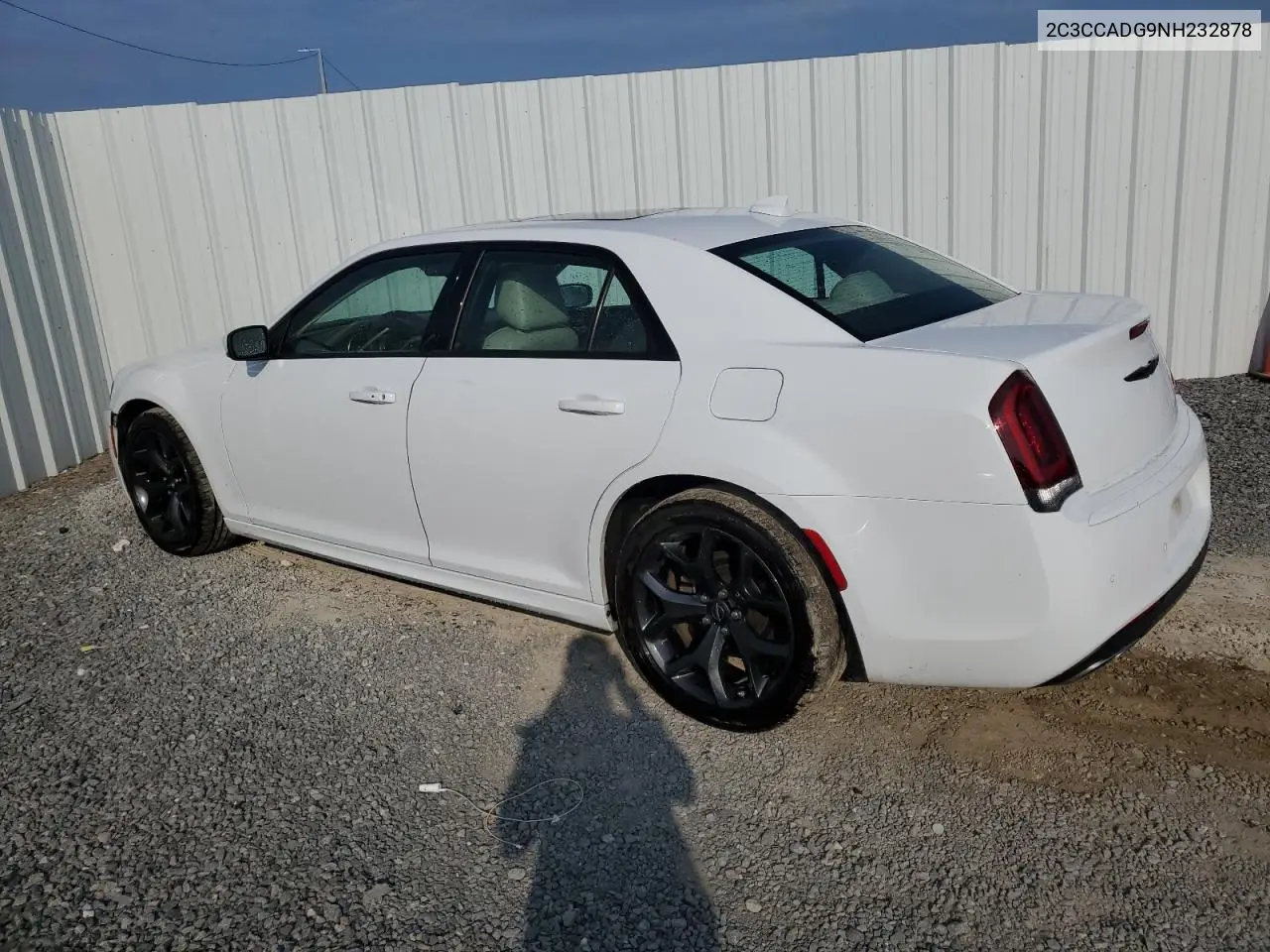 2022 Chrysler 300 Touring L VIN: 2C3CCADG9NH232878 Lot: 56329095