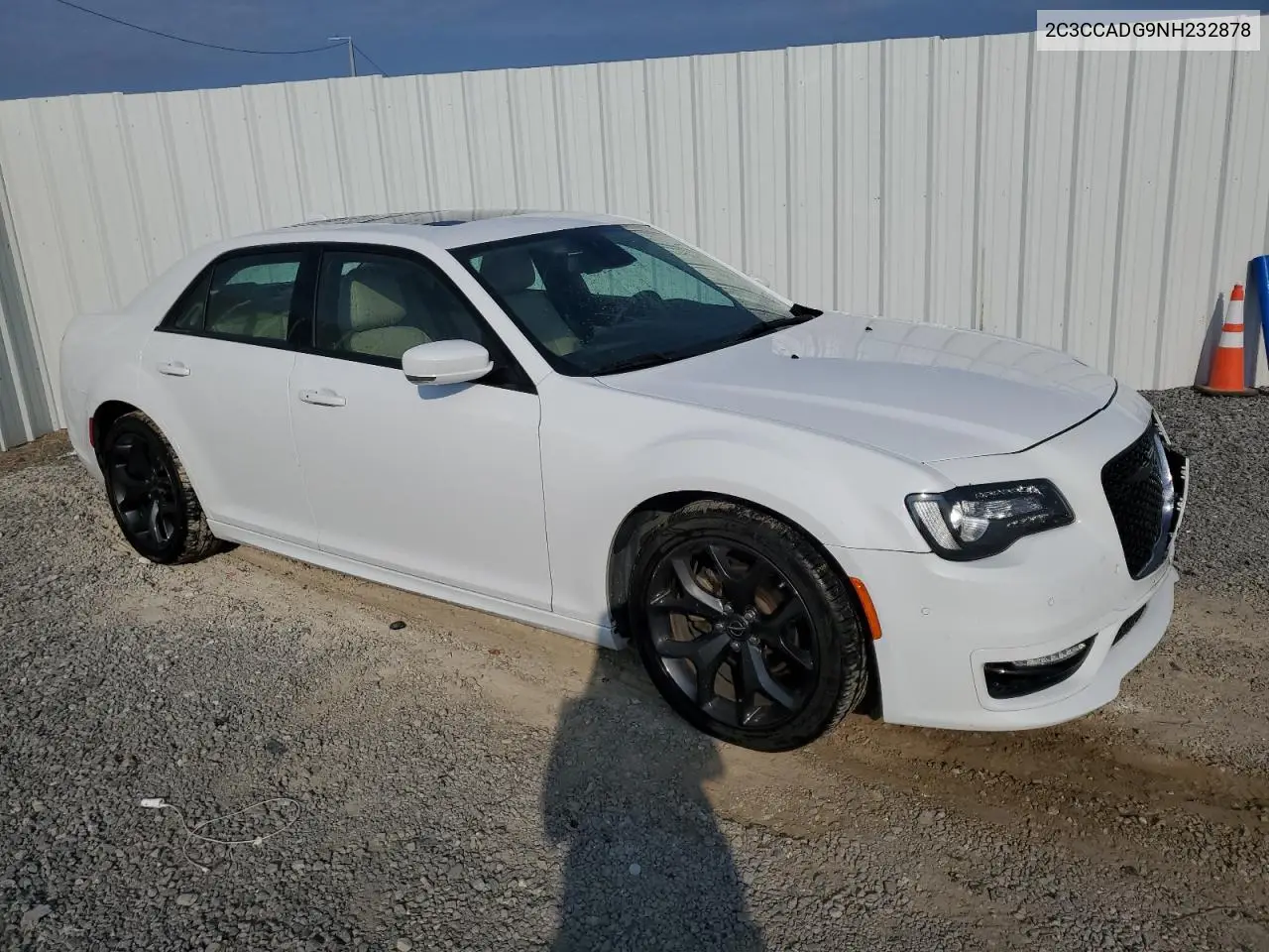 2022 Chrysler 300 Touring L VIN: 2C3CCADG9NH232878 Lot: 56329095