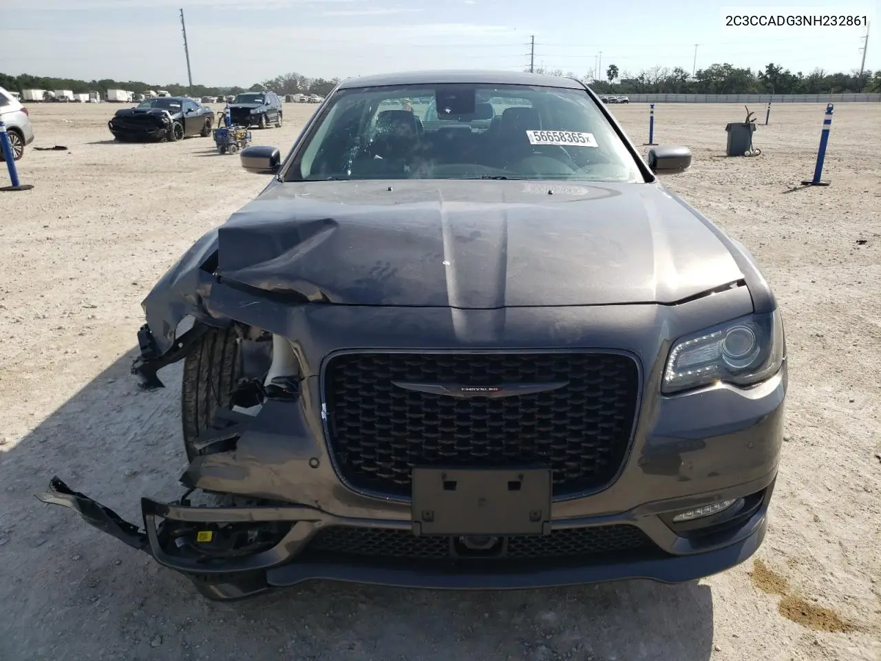 2022 Chrysler 300 Touring L VIN: 2C3CCADG3NH232861 Lot: 56658365