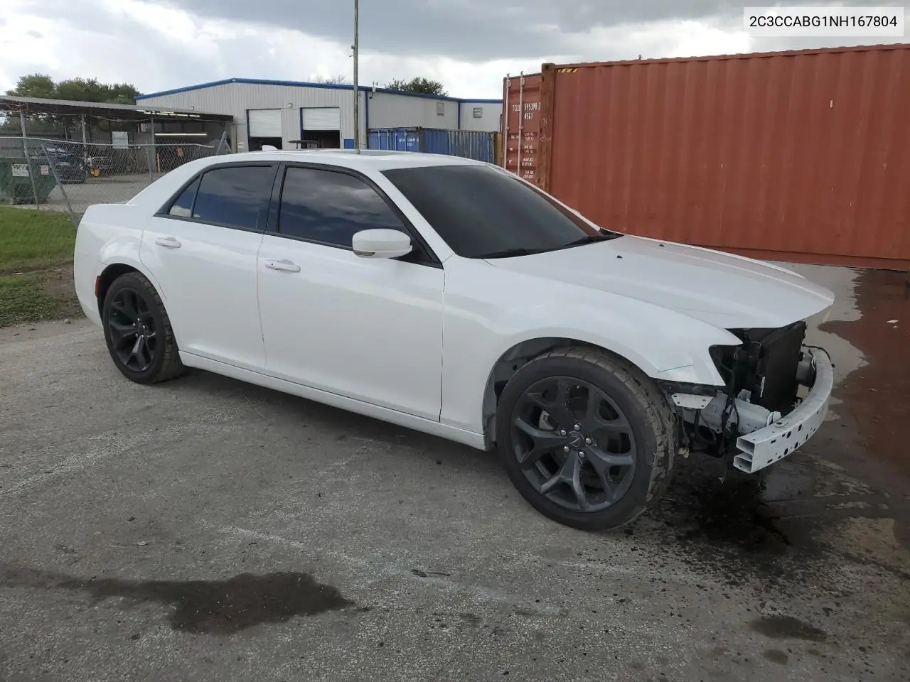 2022 Chrysler 300 S VIN: 2C3CCABG1NH167804 Lot: 62000595