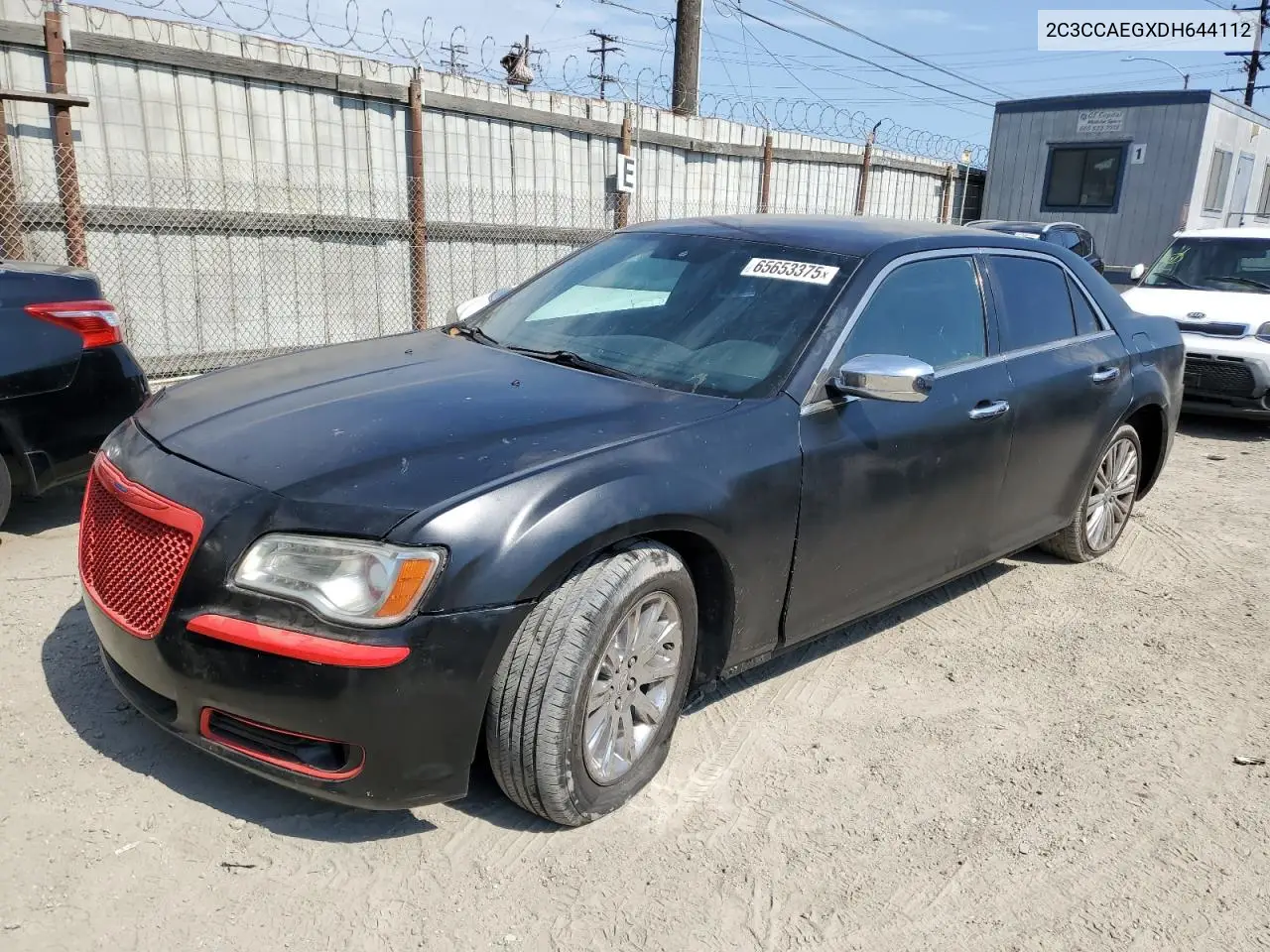 2013 Chrysler 300C VIN: 2C3CCAEGXDH644112 Lot: 65653375
