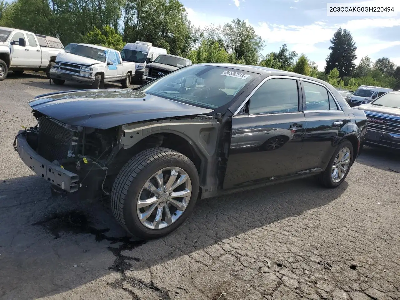 2016 Chrysler 300C VIN: 2C3CCAKG0GH220494 Lot: 65558215
