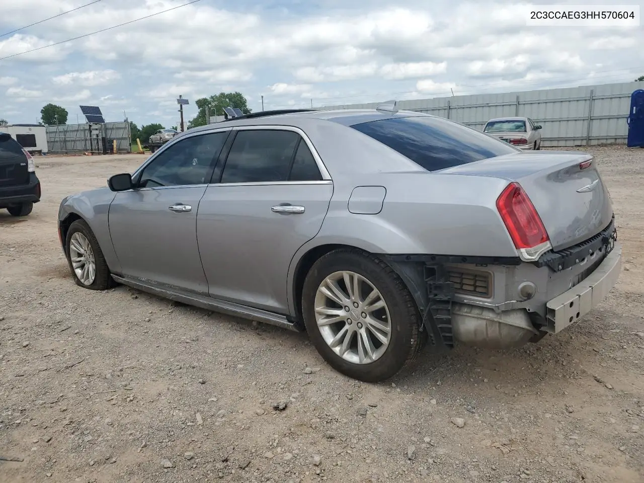 2017 Chrysler 300C VIN: 2C3CCAEG3HH570604 Lot: 58511075