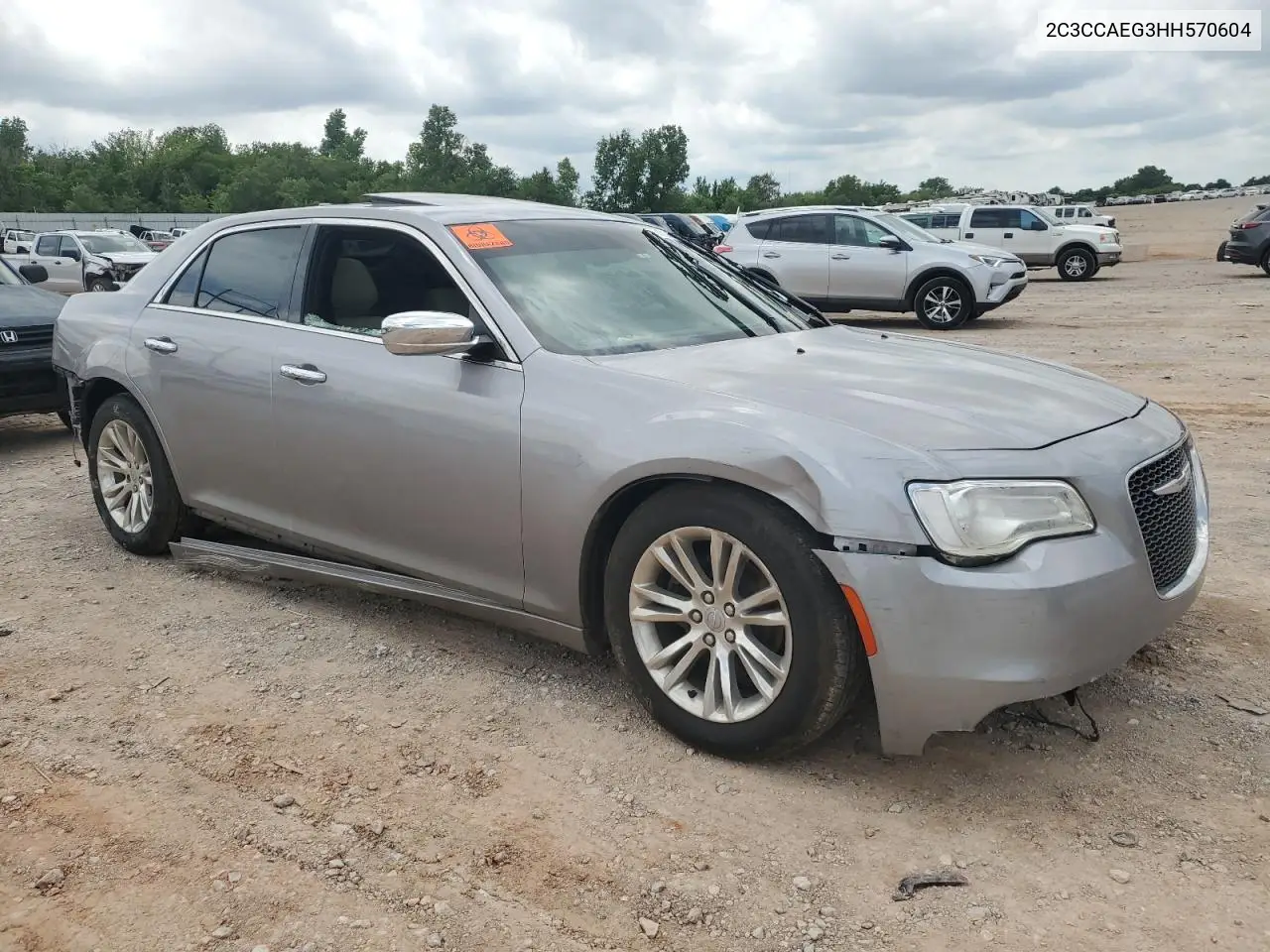 2017 Chrysler 300C VIN: 2C3CCAEG3HH570604 Lot: 58511075