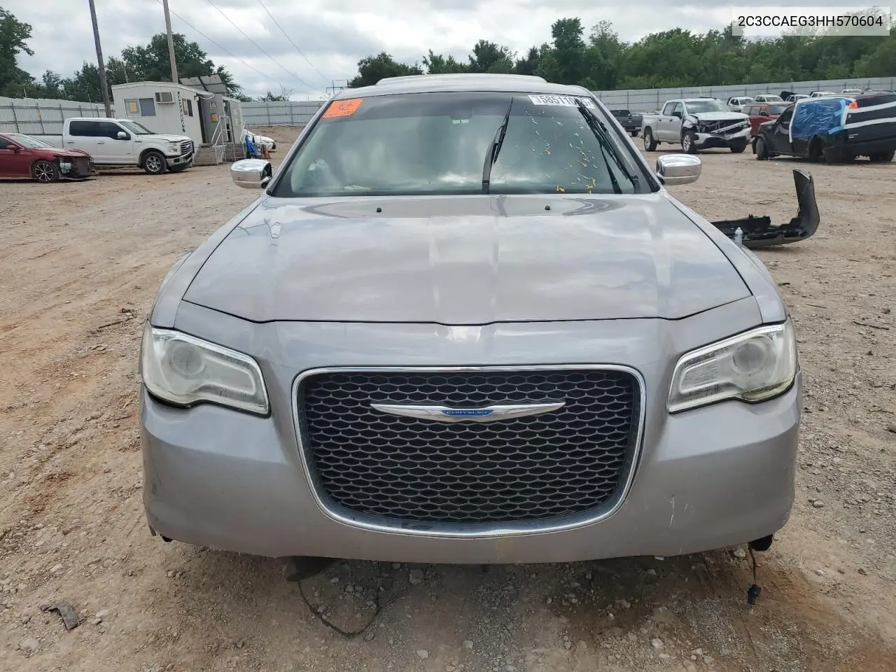 2017 Chrysler 300C VIN: 2C3CCAEG3HH570604 Lot: 58511075