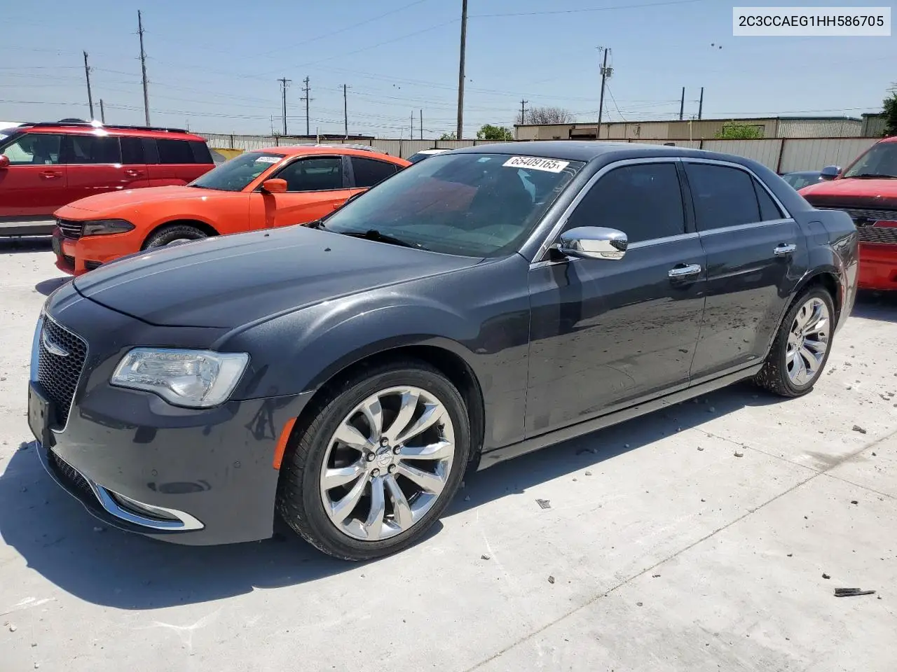 2017 Chrysler 300C VIN: 2C3CCAEG1HH586705 Lot: 65409165