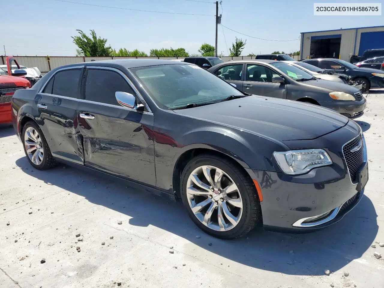 2017 Chrysler 300C VIN: 2C3CCAEG1HH586705 Lot: 65409165
