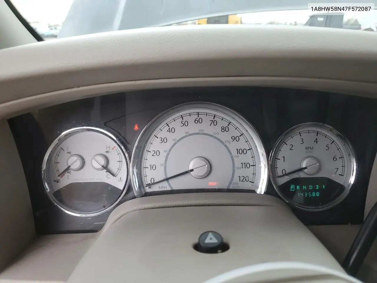 2007 Chrysler Aspen Limited VIN: 1A8HW58N47F572087 Lot: 51475875