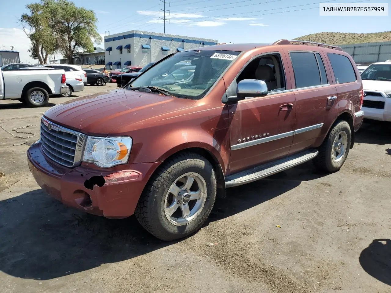 2007 Chrysler Aspen Limited VIN: 1A8HW58287F557999 Lot: 57493385