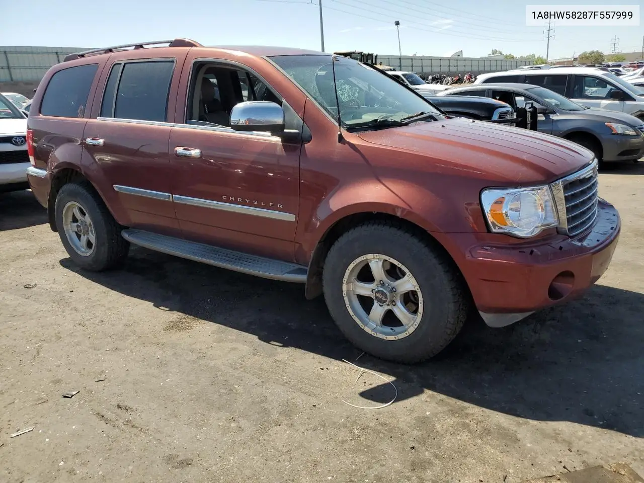2007 Chrysler Aspen Limited VIN: 1A8HW58287F557999 Lot: 57493385