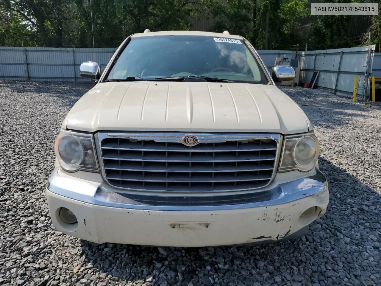 2007 Chrysler Aspen Limited VIN: 1A8HW58217F543815 Lot: 59424815