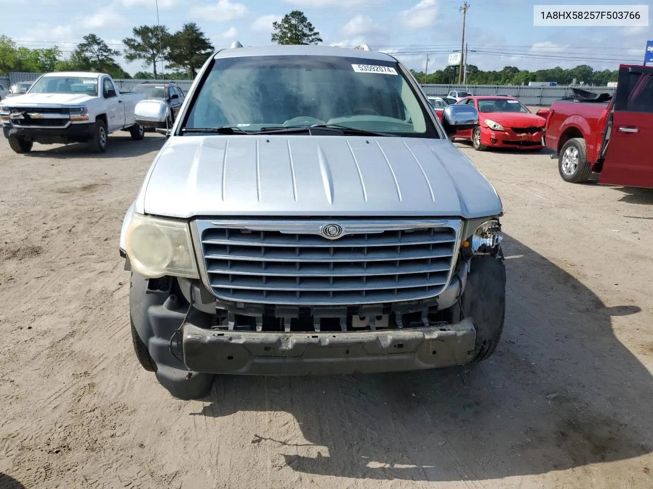 2007 Chrysler Aspen Limited VIN: 1A8HX58257F503766 Lot: 61632414