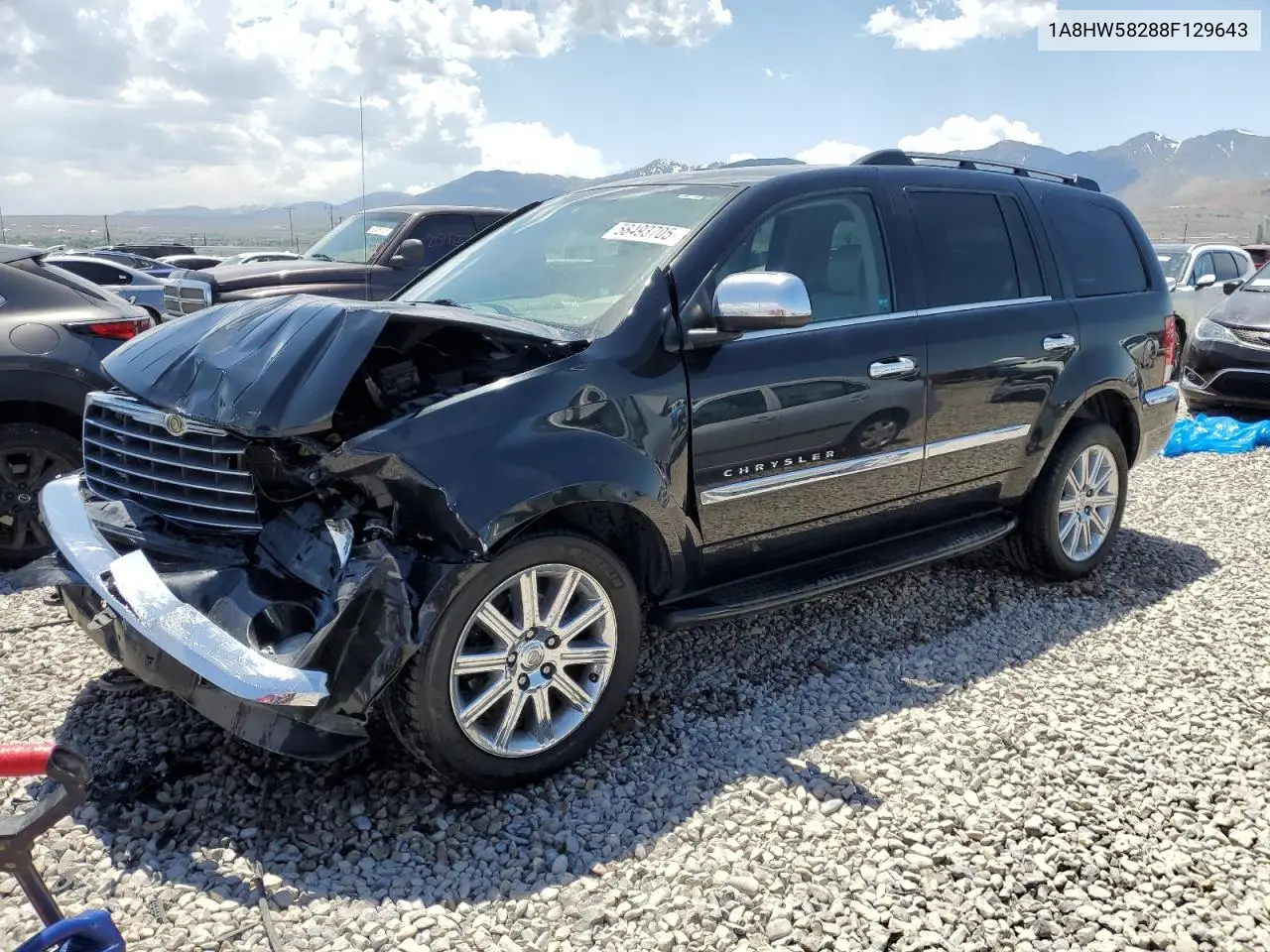 2008 Chrysler Aspen Limited VIN: 1A8HW58288F129643 Lot: 58493705