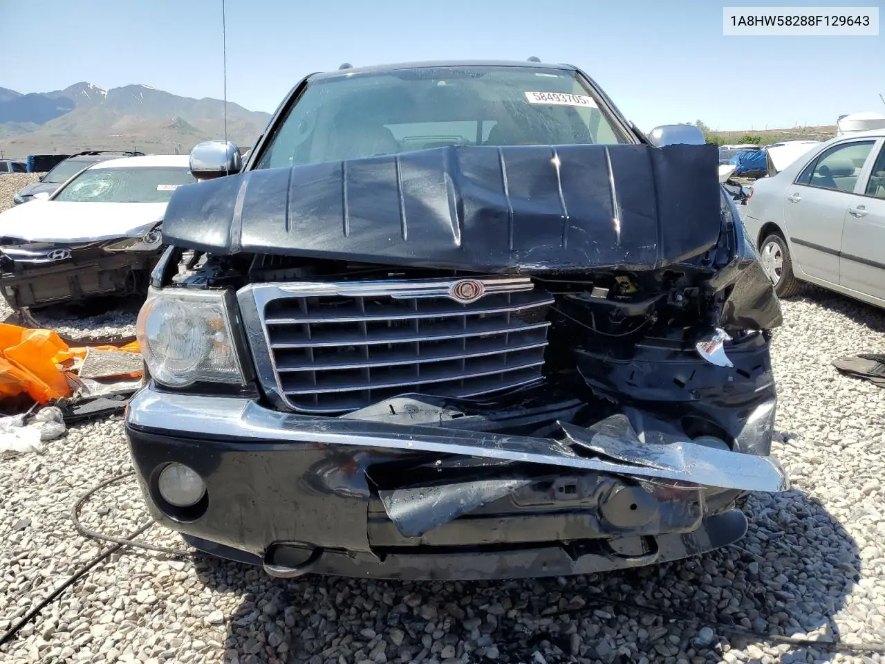 2008 Chrysler Aspen Limited VIN: 1A8HW58288F129643 Lot: 58493705