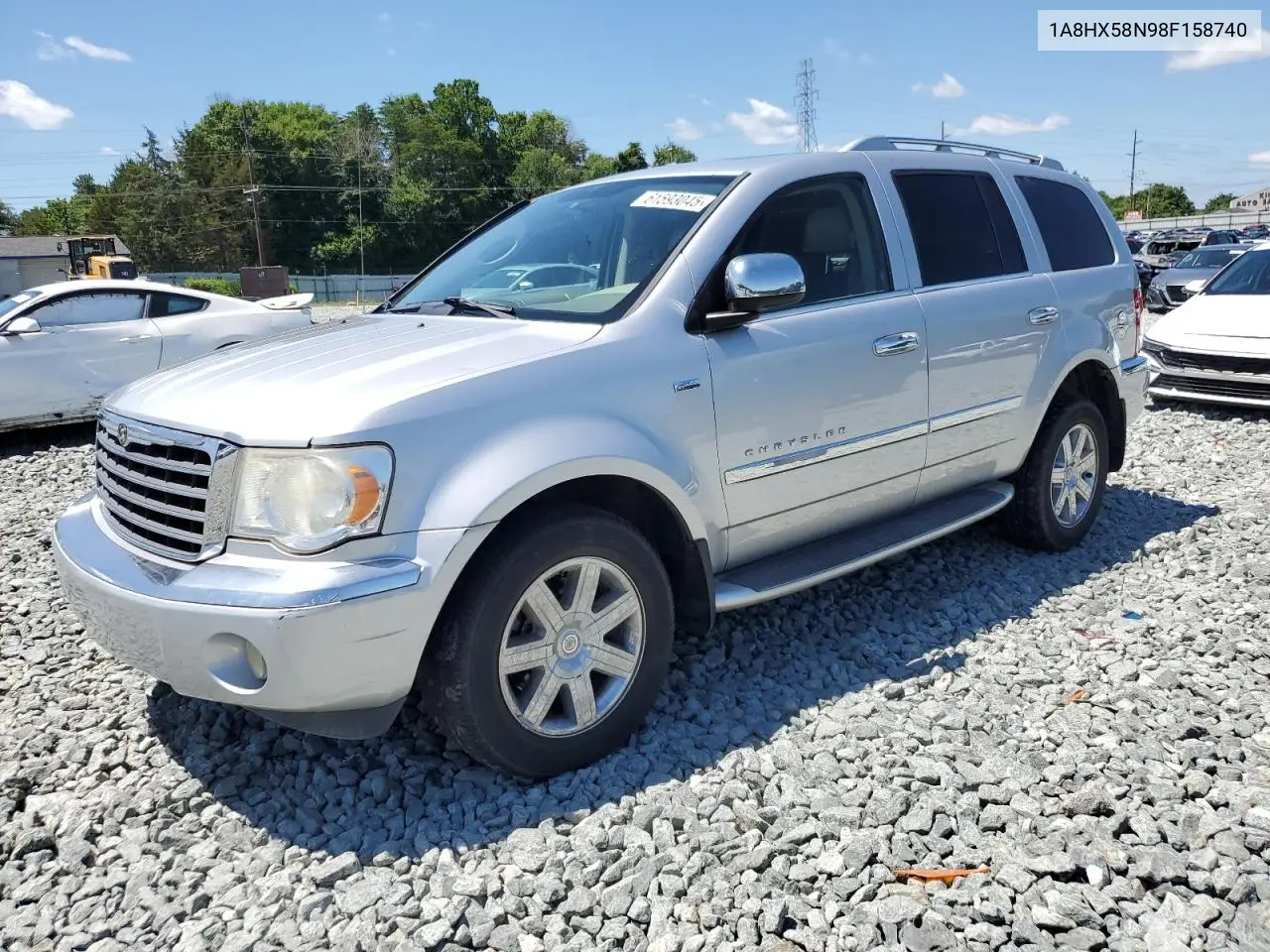 2008 Chrysler Aspen Limited VIN: 1A8HX58N98F158740 Lot: 61593045