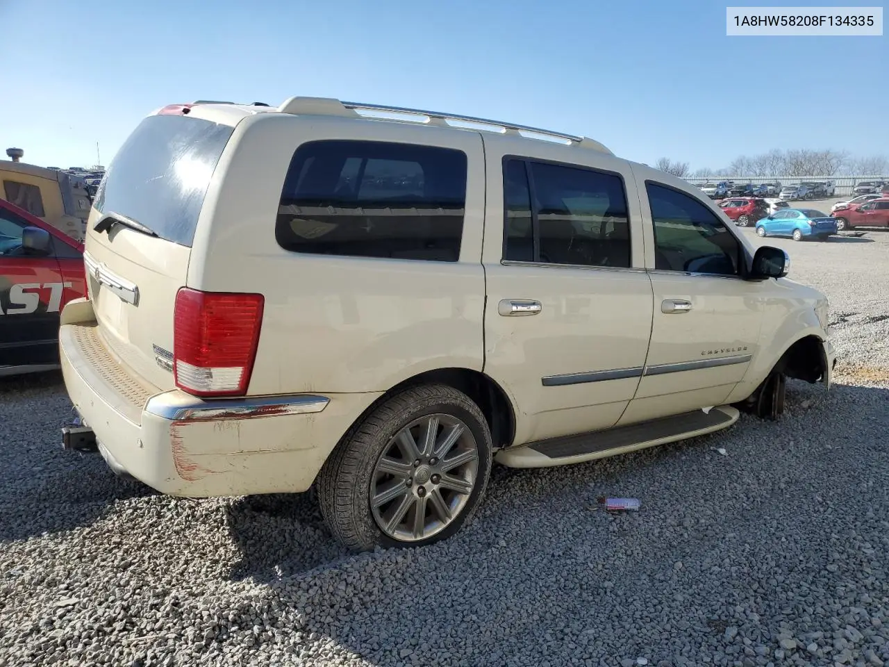 2008 Chrysler Aspen Limited VIN: 1A8HW58208F134335 Lot: 89254345