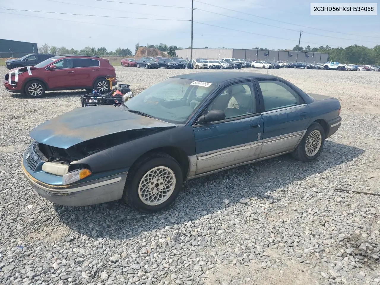 1995 Chrysler Concorde VIN: 2C3HD56FXSH534058 Lot: 50844565