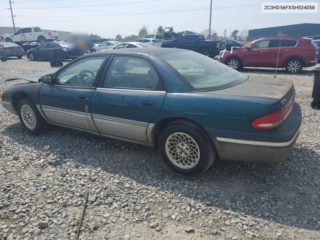 1995 Chrysler Concorde VIN: 2C3HD56FXSH534058 Lot: 50844565